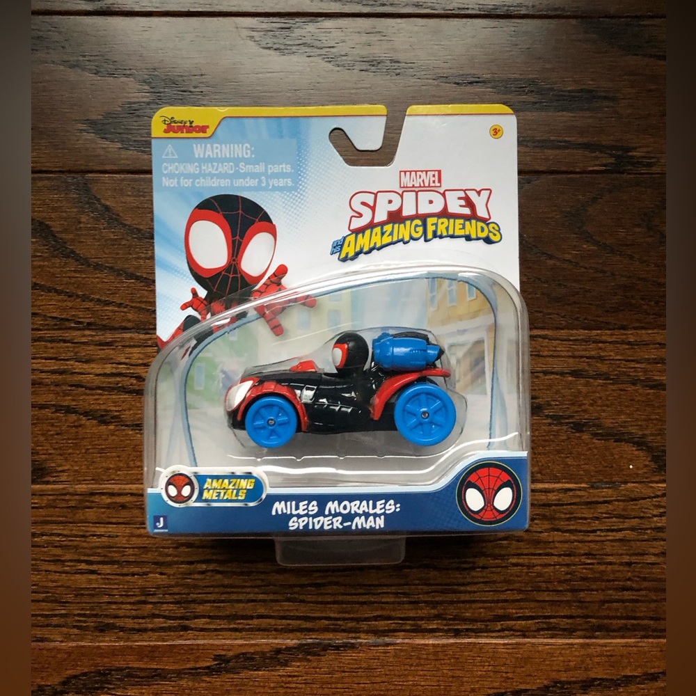 Disney Jr. Marvel Spidey & His Amazing Friends: Miles Morales Die-cast Metal Car